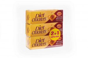 Diet Crackers 2+1 free 600g